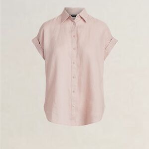 Ralph Lauren Light Pink Linen Shirt